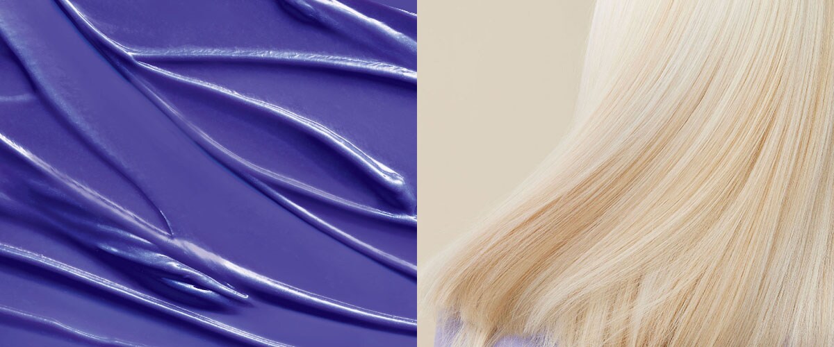 Le shampooing et revitalisant tonifiant violet blonde revival restaure la souplesse