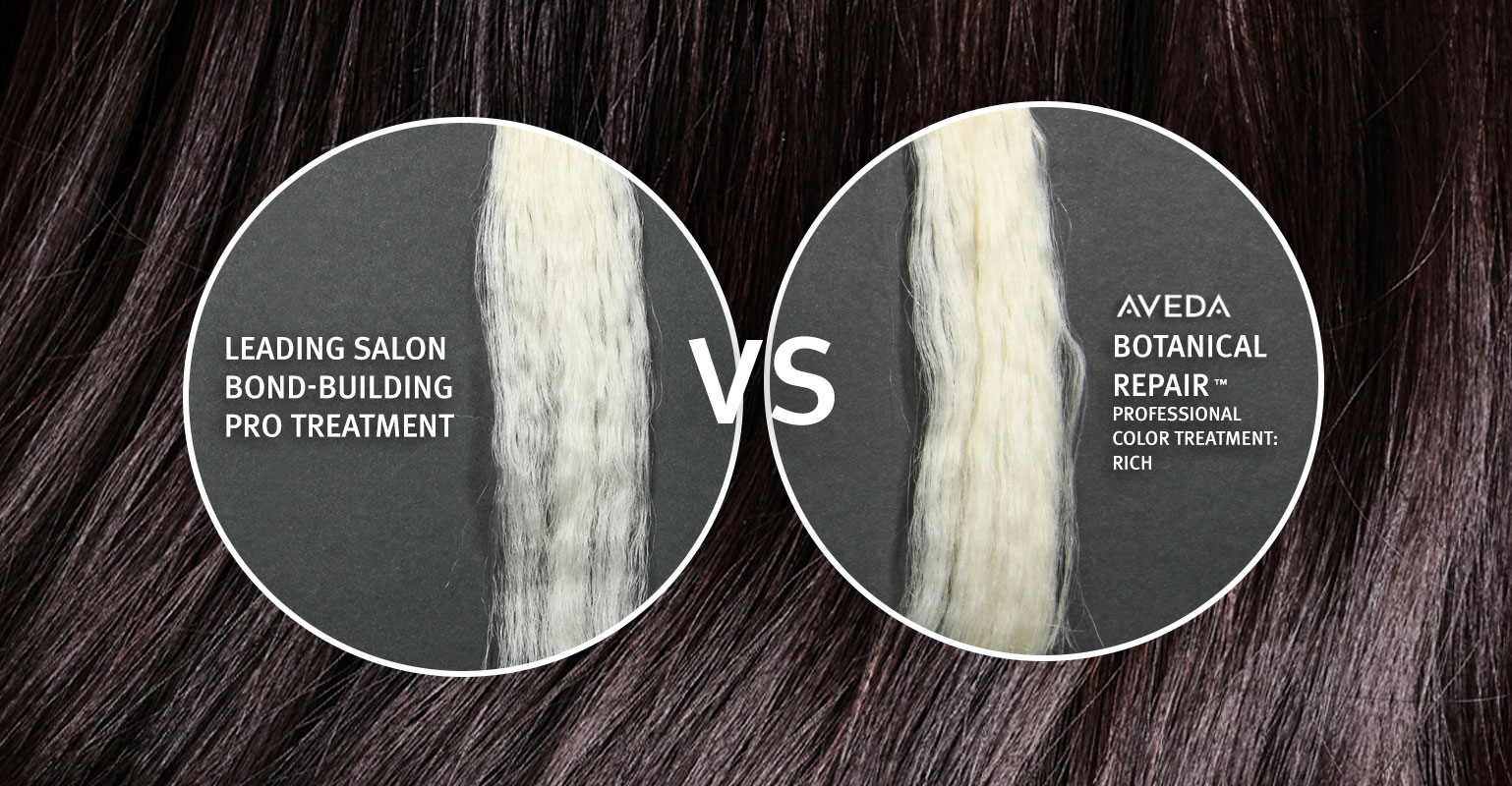 Découvrez les résultats de notre test ultime utilisant le traitement professionnel de la couleur botanical repair : riche