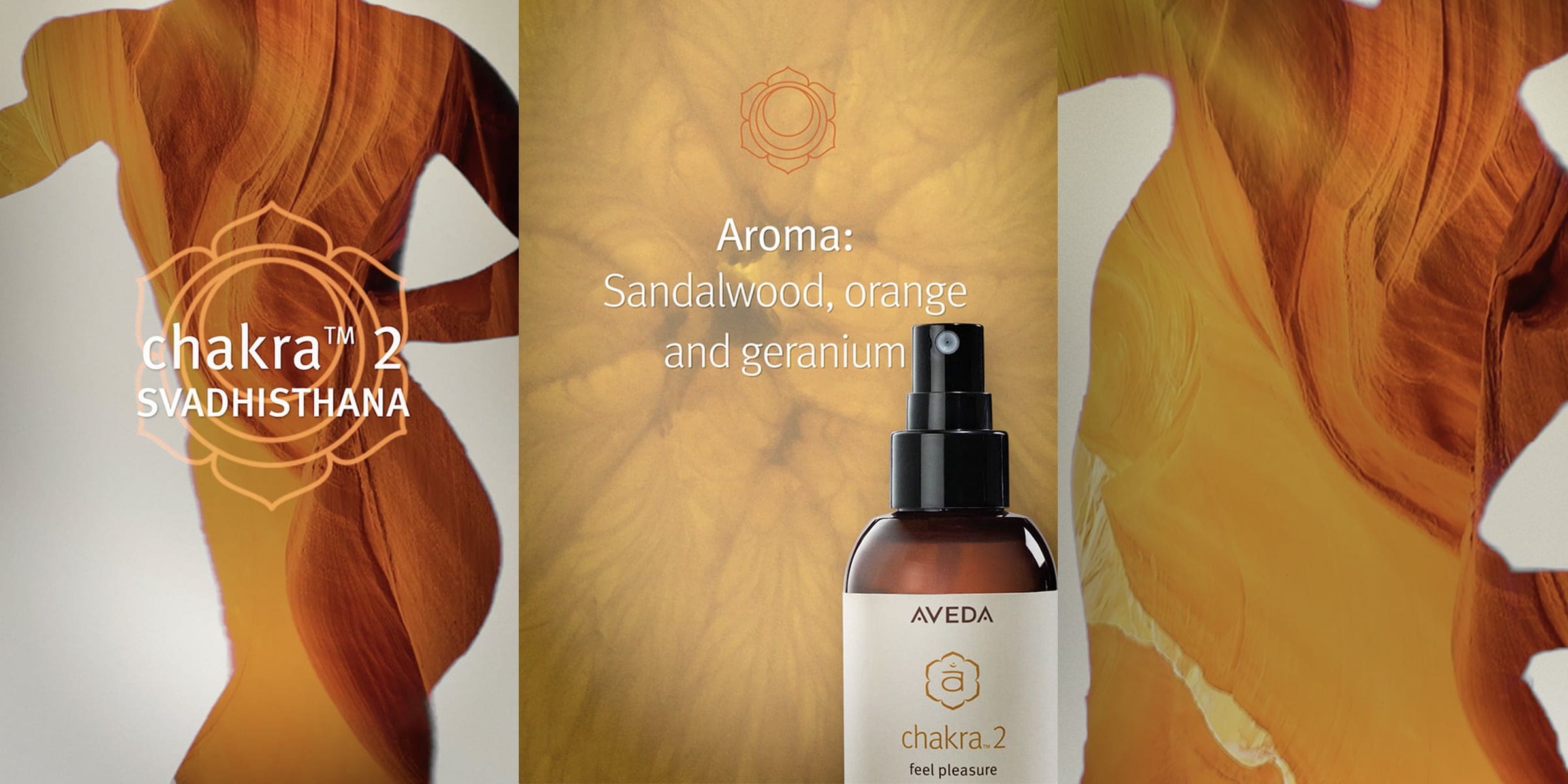 L’arôme chakra 2 est composé de bois de santal, d’orange et de géranium
