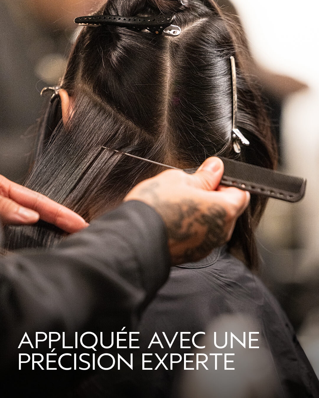 APPLIQUÉE AVEC UNE PRÉCISION EXPERTE