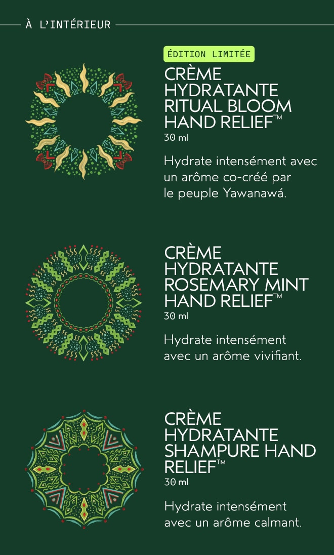 Gift of Intention Ensemble de 3 articles Hand Relief™