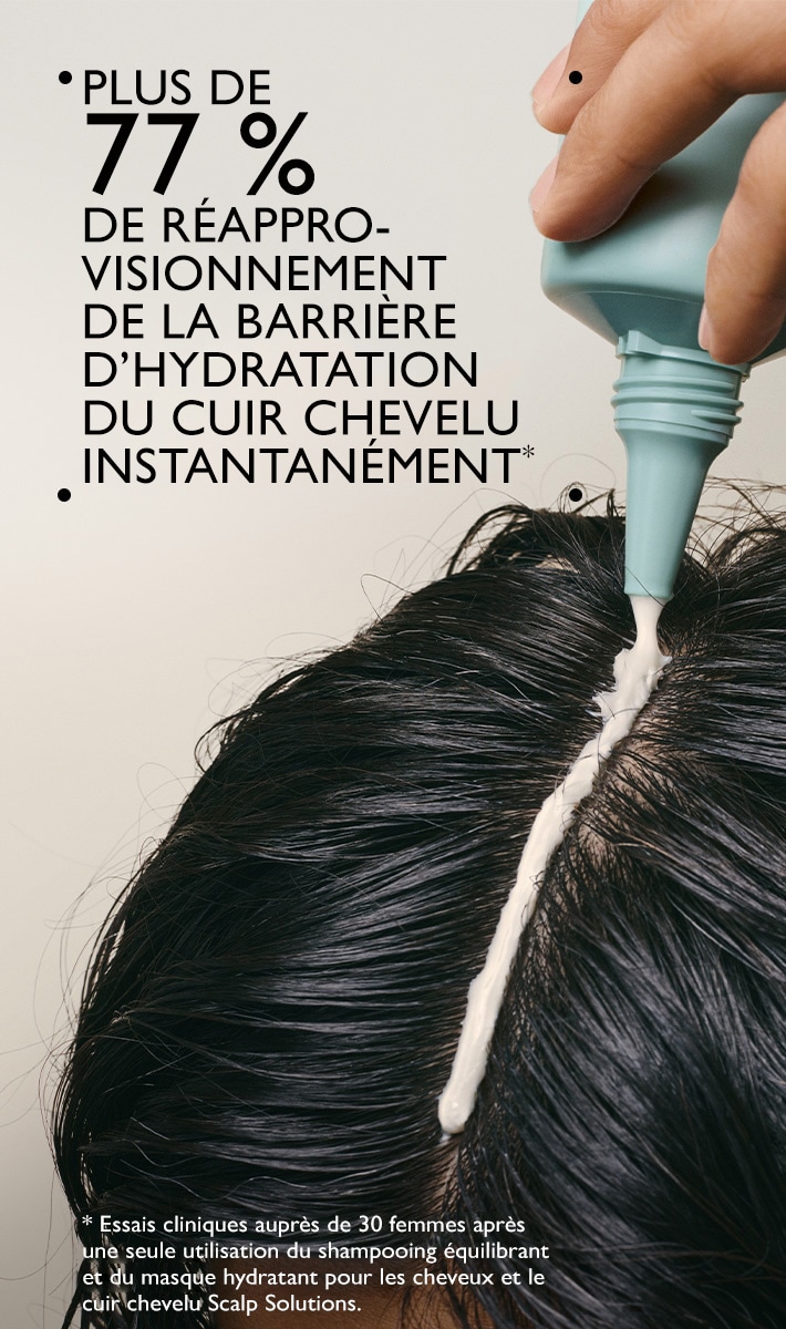 masque hydratant pour le cuir chevelu et les cheveux scalp solutions
