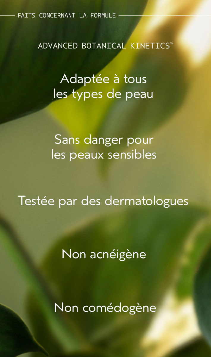 Lotion laiteuse repulpante Advanced Botanical Kinetics™