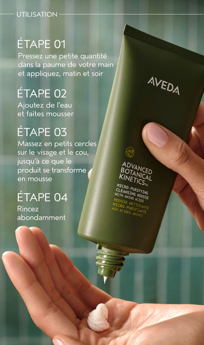 Mousse nettoyante micro-purifiante Advanced Botanical Kinetics™
