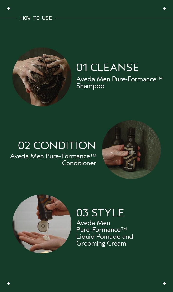après-shampooing aveda men pure-formance<span class="trade">™</span>