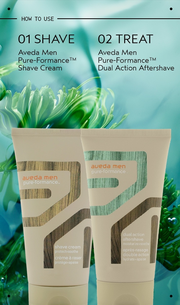 après-rasage double action aveda men pure-formance<span class="trade">™</span>