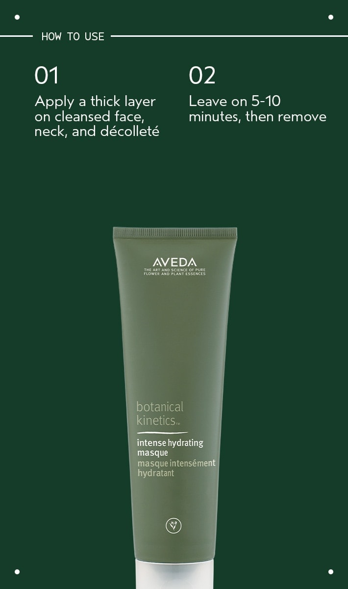 masque intensément hydratant botanical kinetics<span class="trade">™</span>