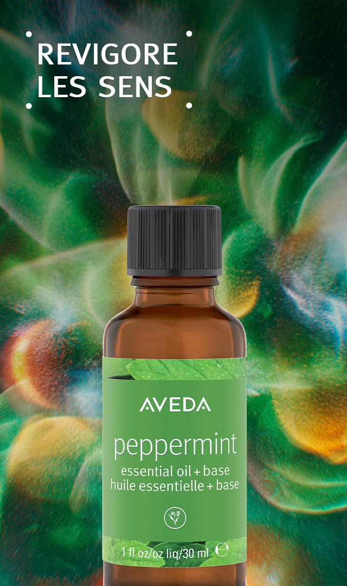 huile essentielle + base à la menthe poivrée