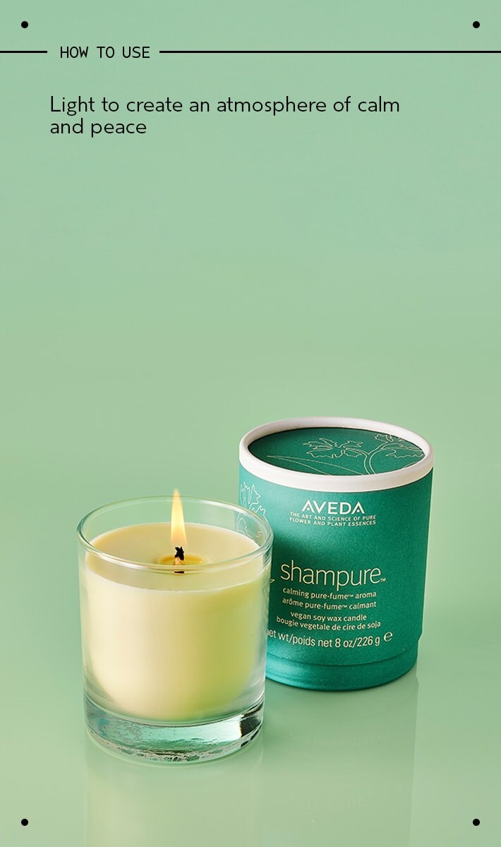 Bougie en cire de soja végétalienne shampure<span class="trade">™</span>