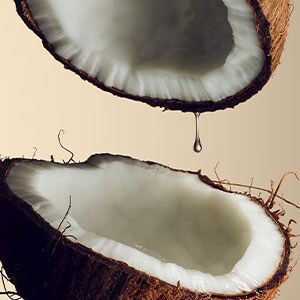 l'huile de noix de coco