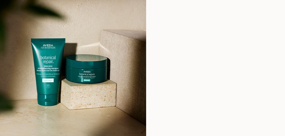 Modèles de soins des cheveux Aveda.