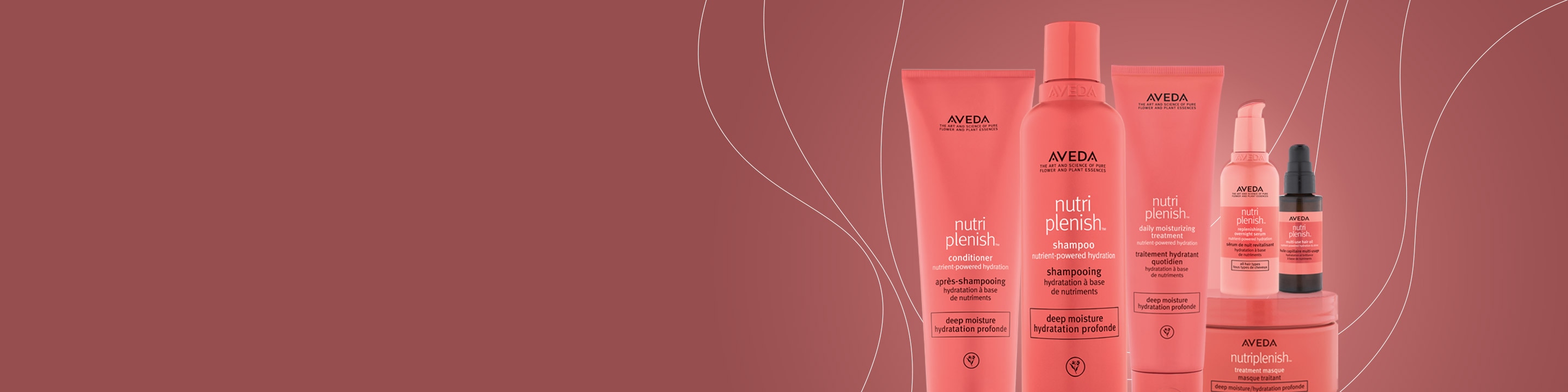 Magasiner les soins des cheveux nutriplenish hydratation en profondeur pour cheveux secs