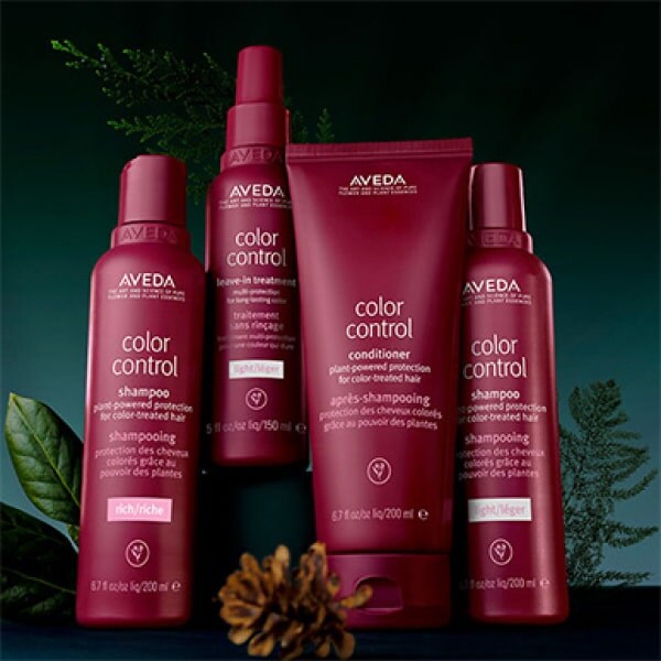 Magasinez la collection de soins des cheveux color control d’Aveda pour les cheveux colorés