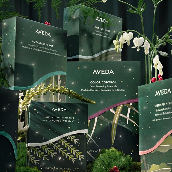 Magasinez des cadeaux Aveda pour les cheveux et le cuir chevelu