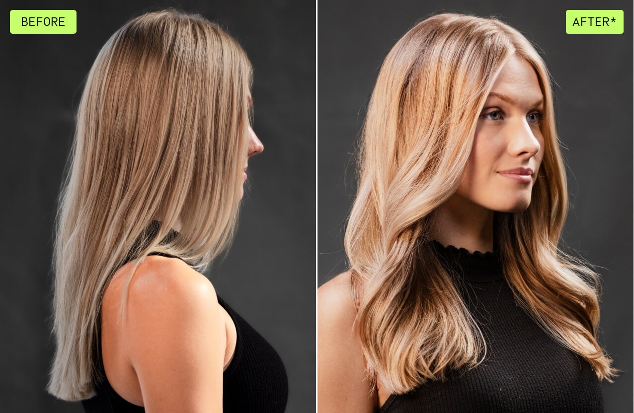 Voyez la différence lors de l’utilisation de botanical repair