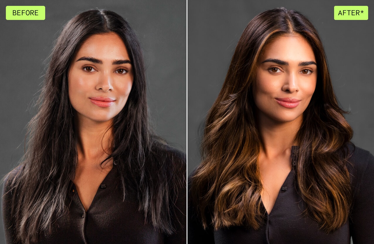 Voyez la différence lors de l’utilisation de botanical repair