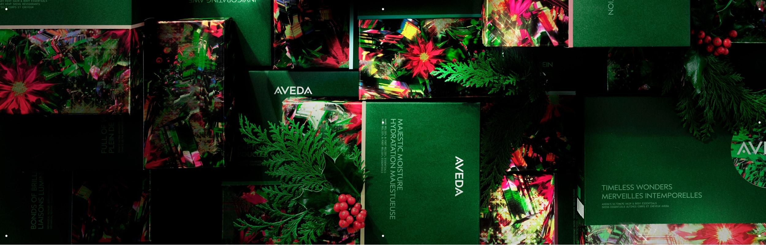 Magasinez tous les ensembles-cadeaux Aveda pour les Fêtes - jusqu’à 20 % d’économies sur une sélection d’ensembles-cadeaux