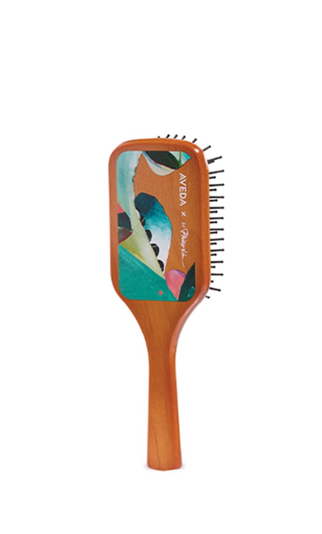 limited-edition mini paddle brush, brush