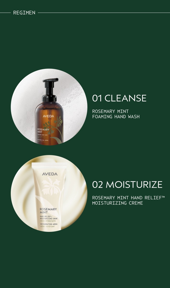 Nettoyant moussant pour les mains Rosemary Mint