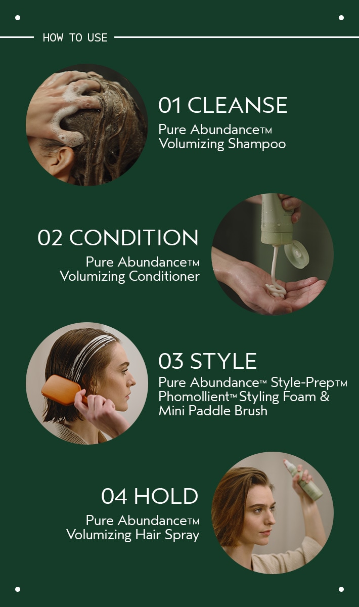shampooing volumateur pure abundance<span class="trade">™</span>