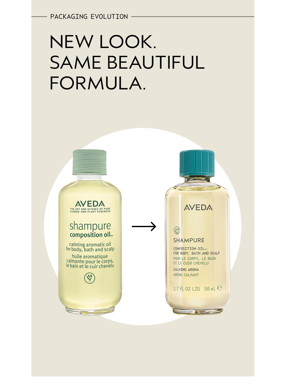Huile Shampure composition oil™ pour le corps, le bain et le cuir chevelu