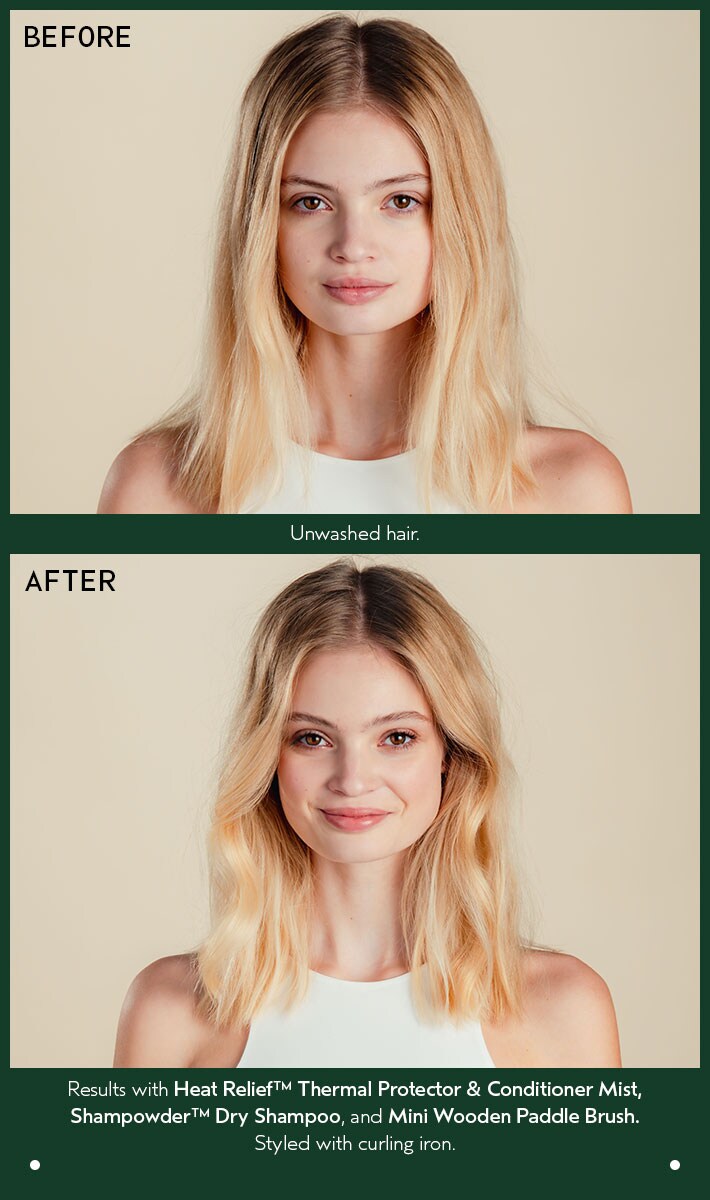 protecteur thermique et brume traitante heat relief<span class="trade">™</span>